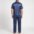 Classic Button-Down Mens Pajamas - Sylvester