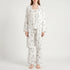 Three-Piece Floral Pajama Set - Sheila