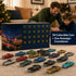 Adventskalender für Auto-Fans | 24 US-Auto-Miniaturen | Sammlerdisplay