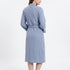 Textured Knee-Length Bathrobe - Lindsey