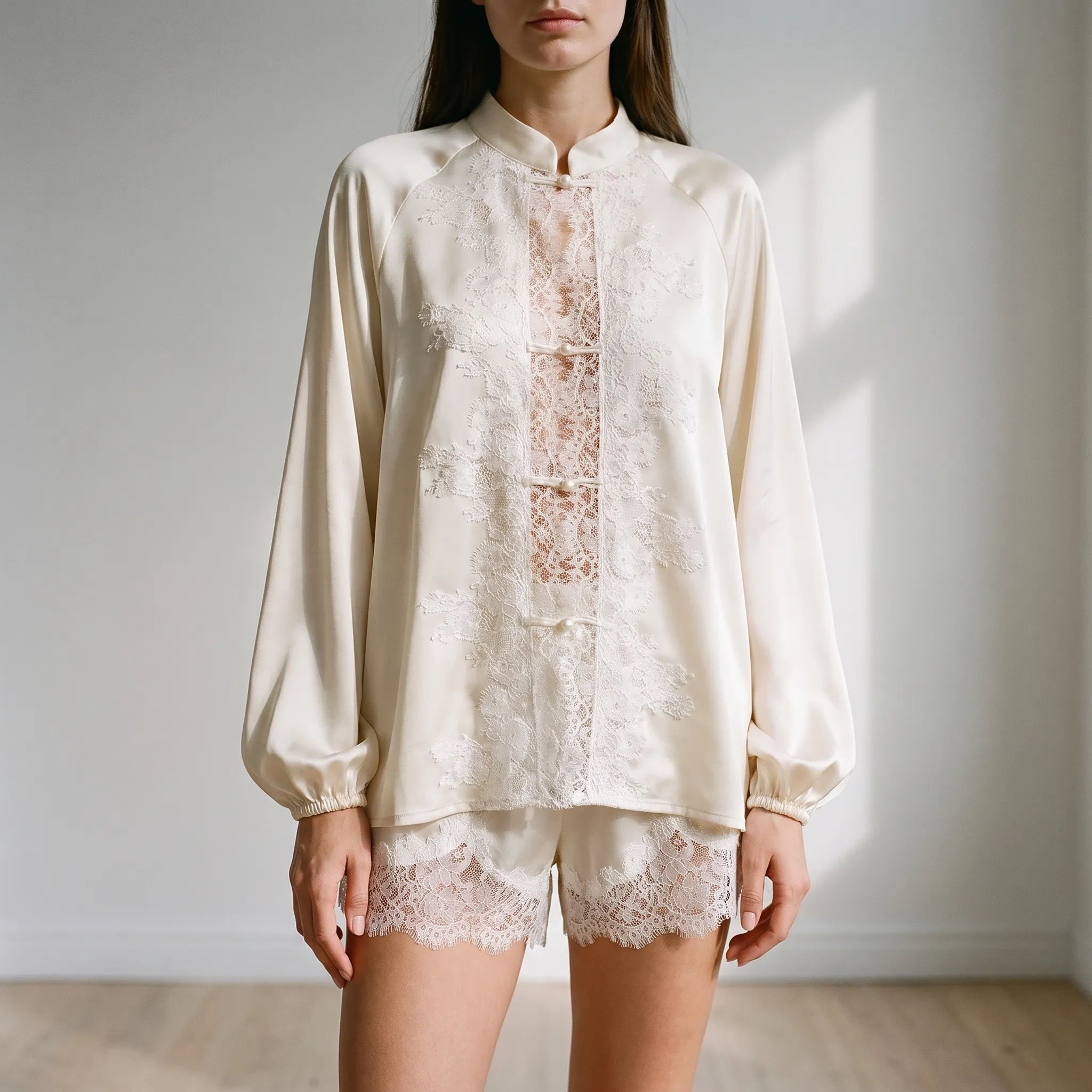 Long Sleeve Pajama Set - Mindy