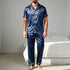 Classic Button-Down Mens Pajamas - Sylvester