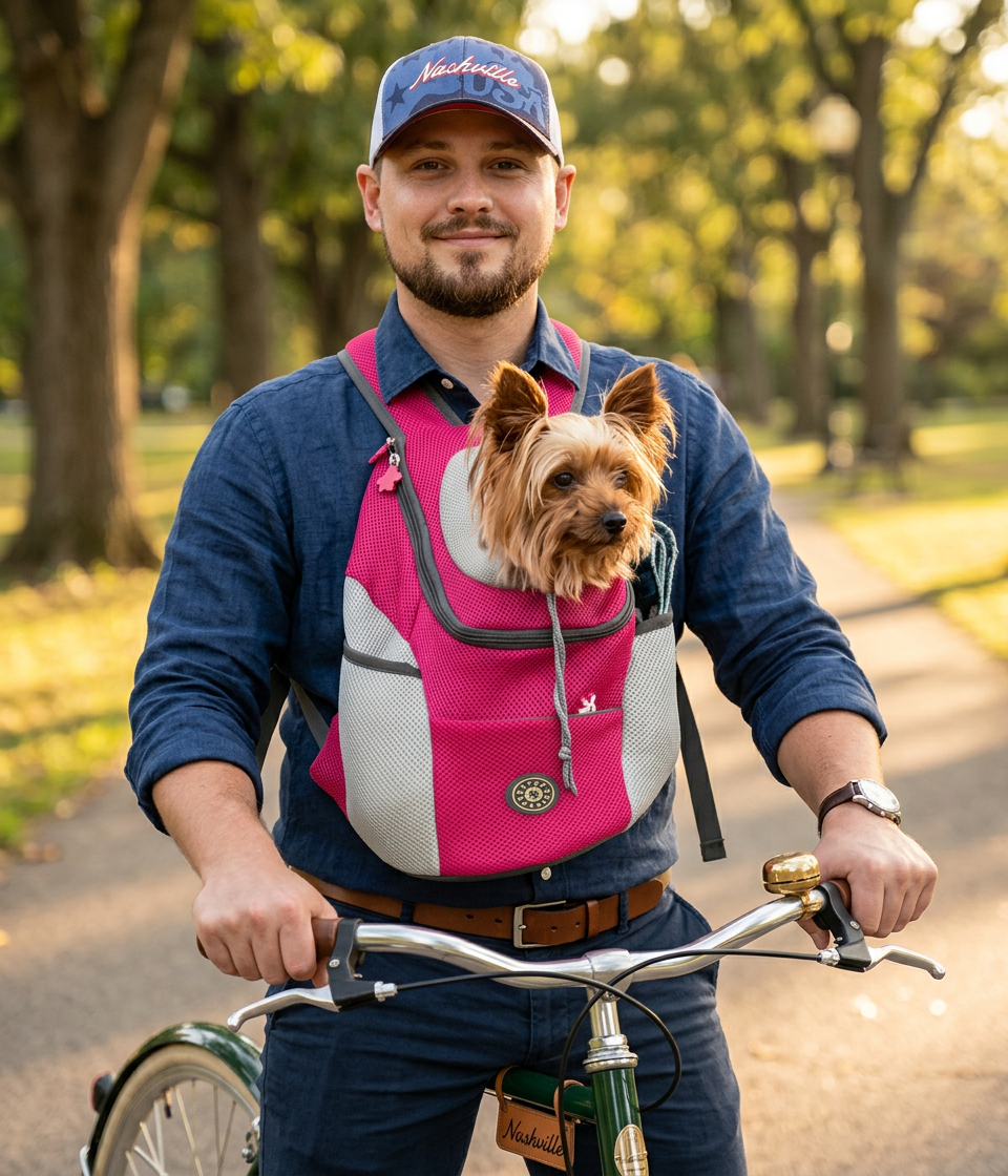 PETVENTURE PACK – Ergonomic Dog Carrier Backpack with Comfort Padding