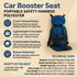 Kids Travel Booster Seat Portable Safety Belt for Car Journeys