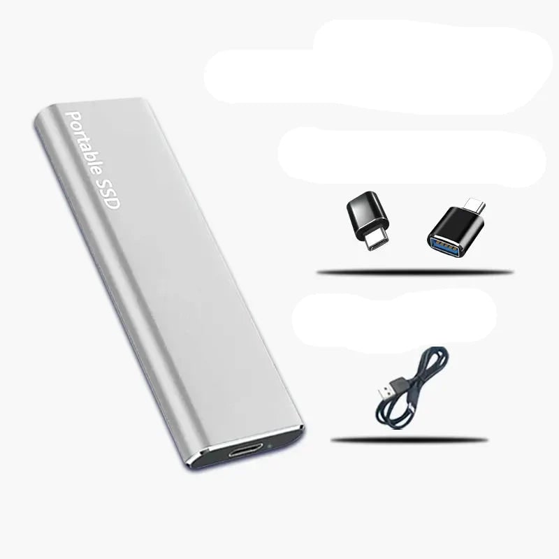 External Ssd Portable Solid State Drive with Usb-C Fast Data Storage - Image 8