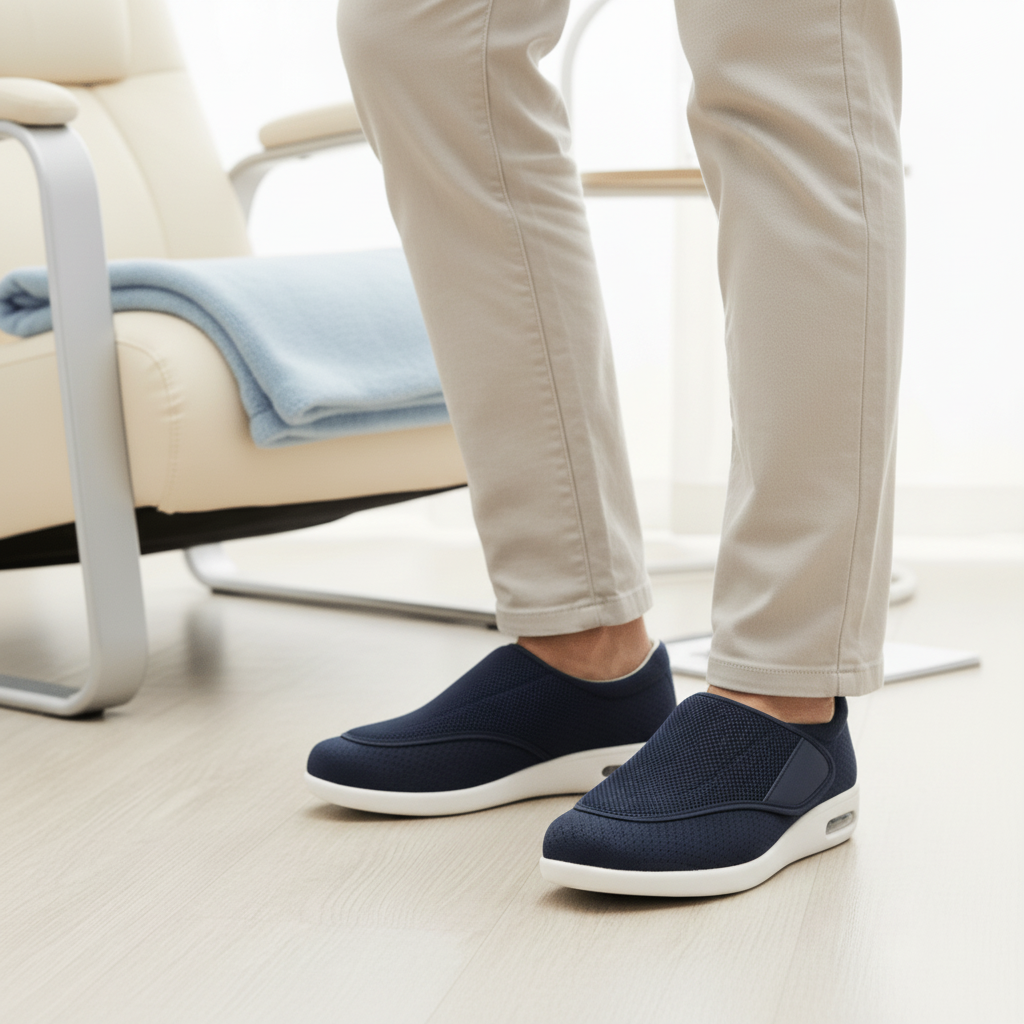 SWELLCOMFORT – Diabetic shoes with memory foam and a zero-drop design