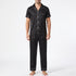 Classic Button-Down Mens Pajamas - Sylvester