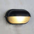 Outdoor Wall Light Bulkhead with Ribbed Glass Eyelid Hood Weather-Resistant - Image 37
