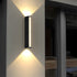 Outdoor Wall Sconce LED Light with Up Down Lighting and Modern Minimalist Design - Image 10