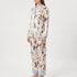 Long Sleeve Printed Pajama Set - Cheryl