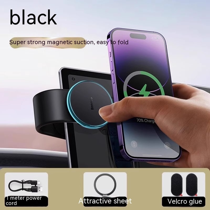 CO2 Buigbare Magnetische Auto Telefoonhouder met Verstelbare Dashboard Bevestiging