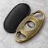 Antique Bronze Cigar Cutter Pouch Engraved Design