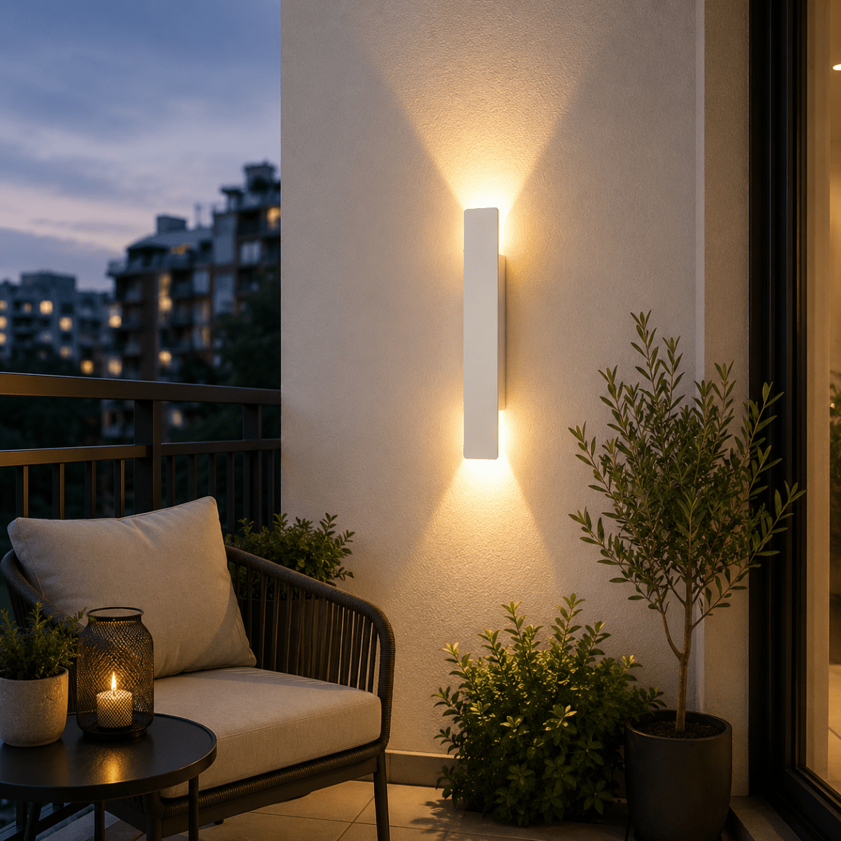 HARMONYLIGHT – Elegant LED Wall Light for Indoor and Outdoor Applications