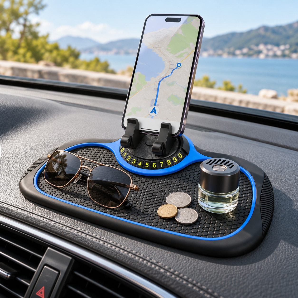 Phone Holder Car Universal Dashboard Mounting