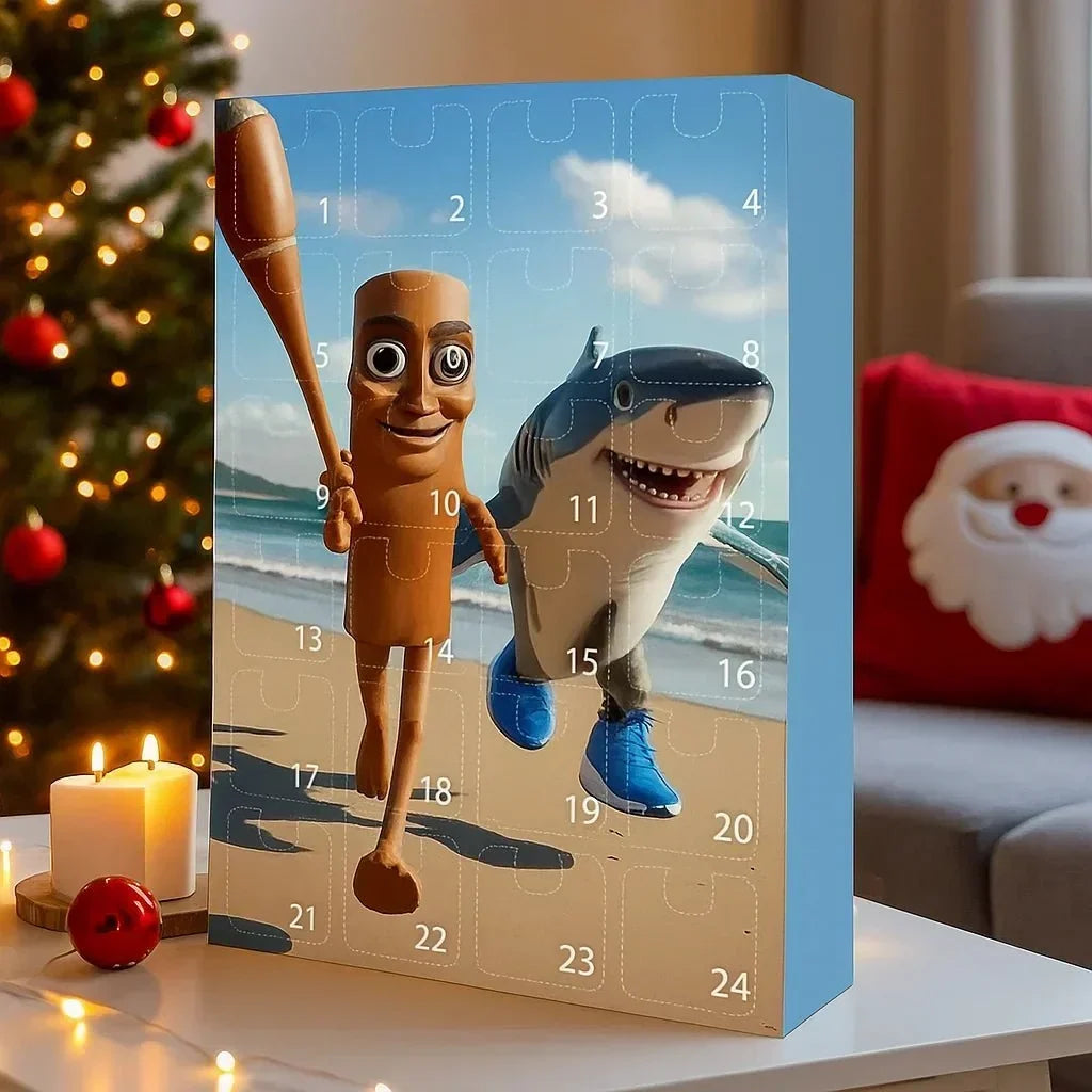 Adventskalender | Wiederverwendbar | 24-teilig