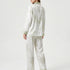 Printed Long Sleeve Pajama Set - Shelly