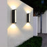 Outdoor Wall Sconce LED Light with Up Down Lighting and Modern Minimalist Design - Image 5