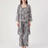 Three-Piece Floral Pajama Set - Sheila