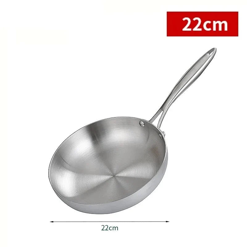 PANLUXE – 304 stainless steel frying pan