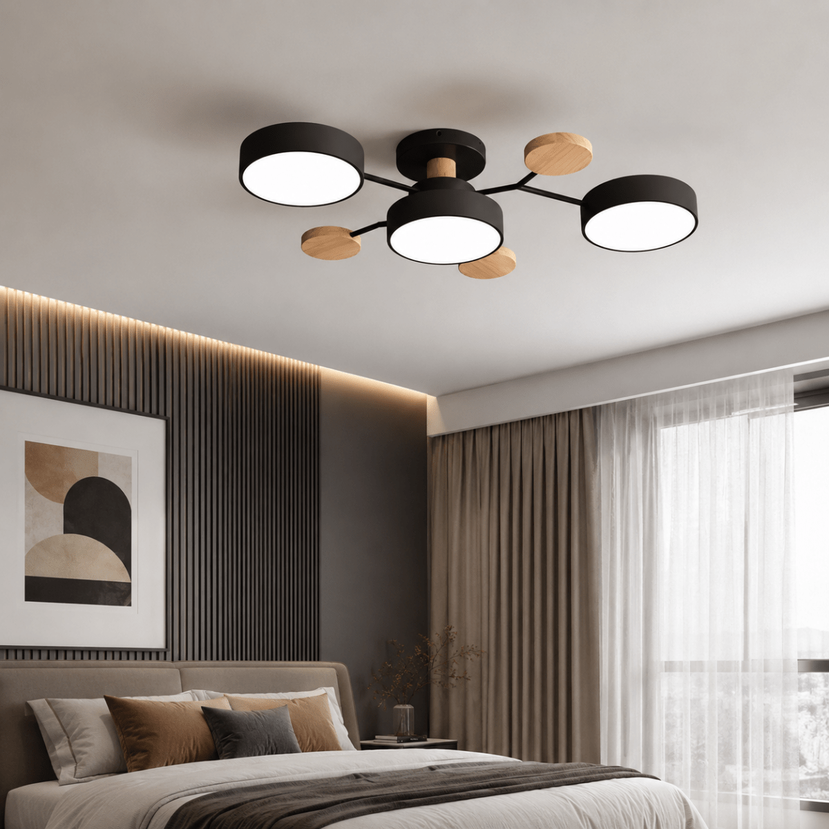 LUMICORE – Modern round LED ceiling light with a minimalist design