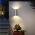 Outdoor Wall Sconce LED Light with Up Down Lighting and Modern Minimalist Design - Image 4