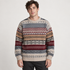 Obsession Bear Costume Patterned Knit Sweater for Halloween on an AI-generated studio model