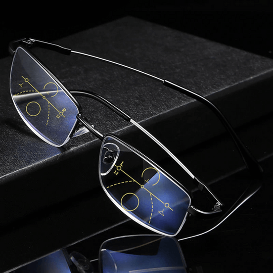 Optivista Intelligente Gleitsichtbrille | Automatische Sehfeldanpassung & Blaufilter