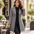 Women's Italian Style Warm Coat | Outerwear