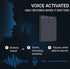 Ultra-dunne digitale voice recorder met spraakactivatie en 16GB opslag