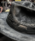 Handmade Skull Hat - Raven