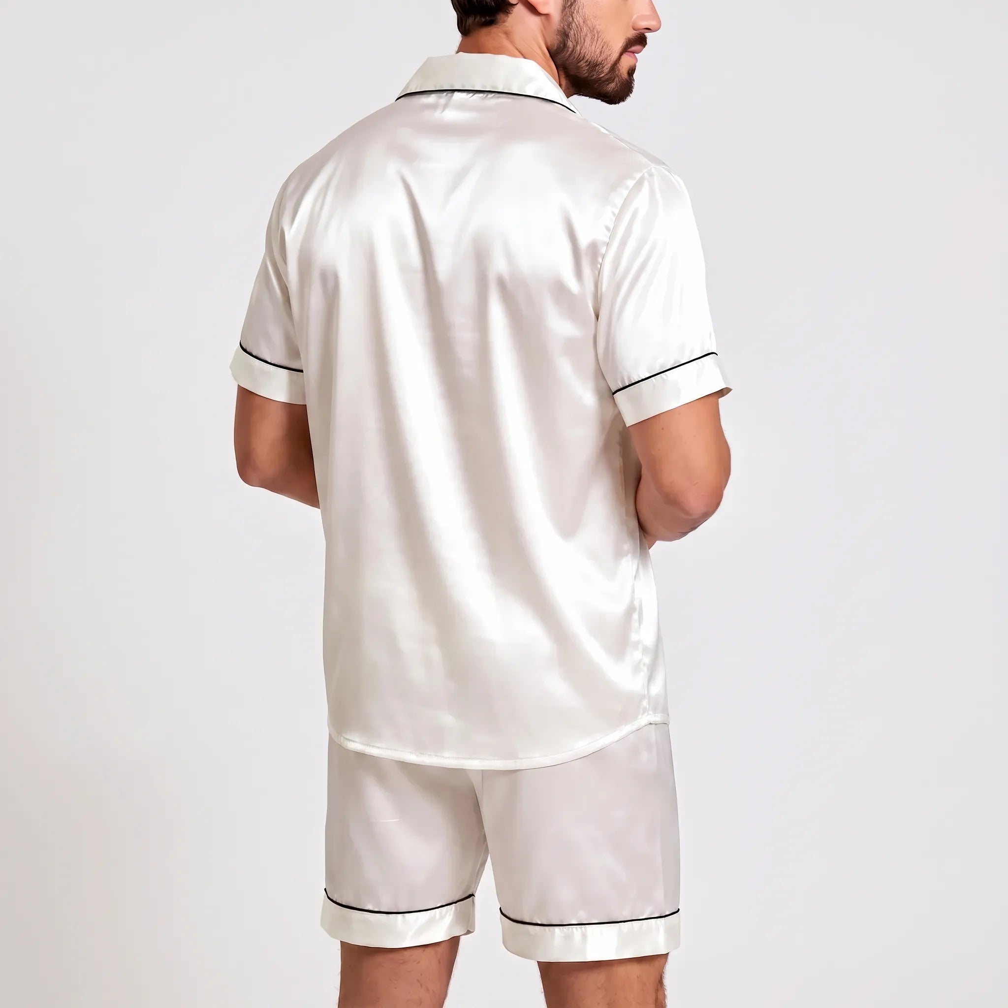 Men's Short Sleeve Pajama Set - Robert