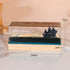 Fluid Drift Bottle with Floating Ship and LED Light Desk Ornament - Image 8