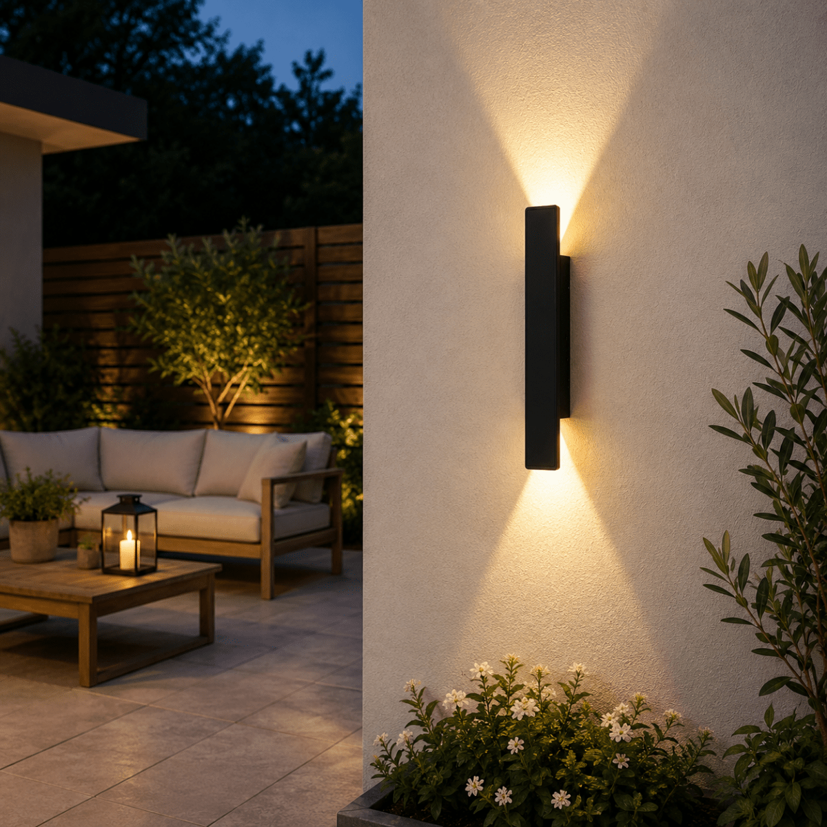 HARMONYLIGHT – Elegant LED Wall Light for Indoor and Outdoor Applications