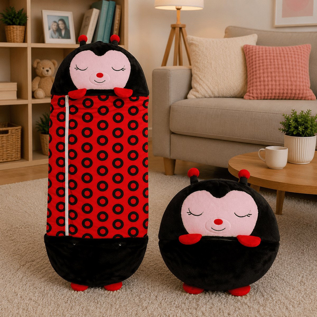 DREAMPAL – 2-in-1 Cuddly Toy with Cozy Sleeping Bag