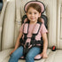 Lightweight Travel Car Seat with Five-Point Harness and Padded Cushioning - Image 12
