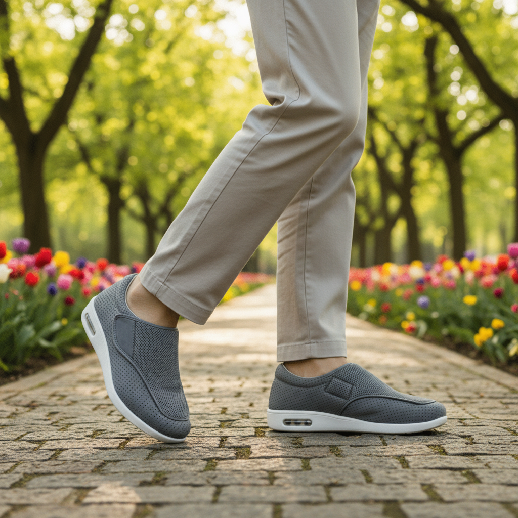 SWELLCOMFORT – Diabetic shoes with memory foam and a zero-drop design