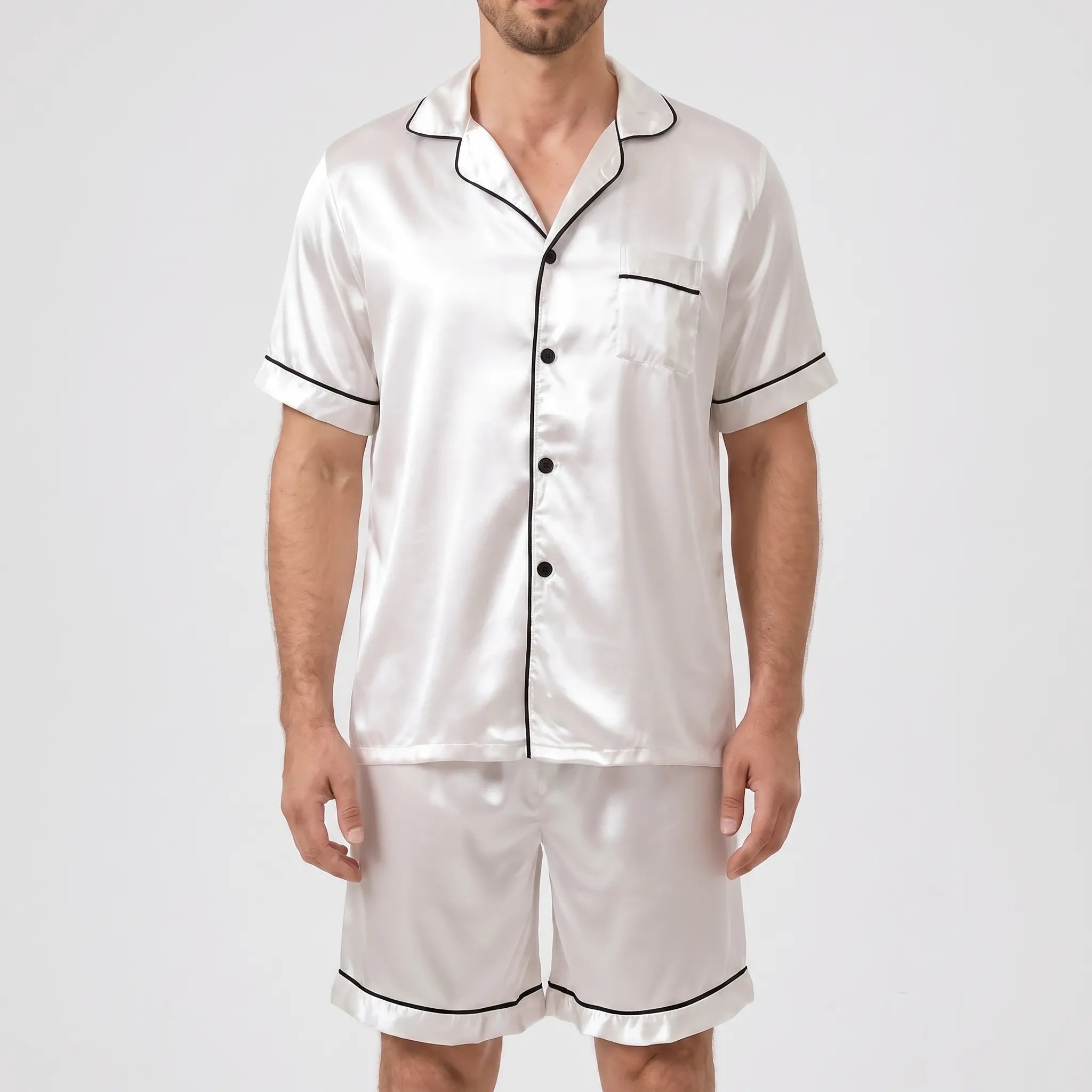 Men's Short Sleeve Pajama Set - Robert