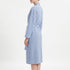 Textured Knee-Length Bathrobe - Lindsey