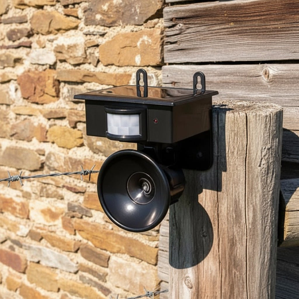 GARTENWÄCHTER – Ultrasonic Bird Repellent for Gardens and Outdoor Areas