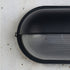 Outdoor Wall Light Bulkhead with Ribbed Glass Eyelid Hood Weather-Resistant - Image 39