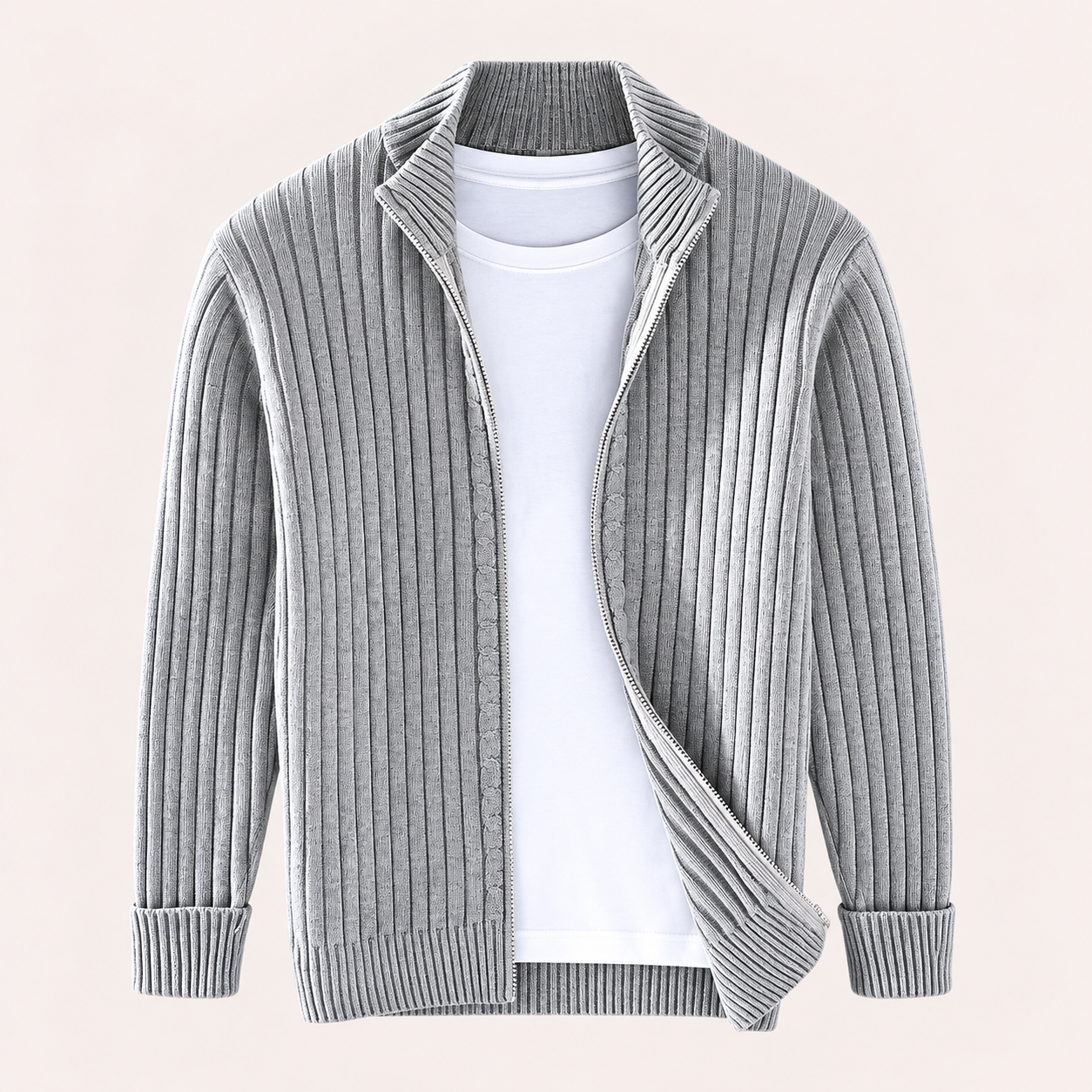 Men's Modern Knitted Cardigan Spring | Casual Layering