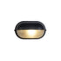 Outdoor Wall Light Bulkhead with Ribbed Glass Eyelid Hood Weather-Resistant - Image 55
