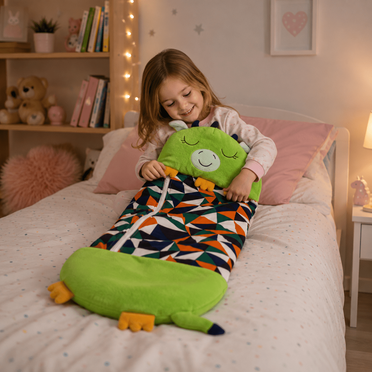 DREAMPAL – 2-in-1 Cuddly Toy with Cozy Sleeping Bag