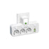 Mehrfachsteckdose VOLTRIQ ProLine | 3–4 Steckplätze + 2× USB & 1× Typ-C | 2500 W | Überspannungsschutz & Kontrollschalter
