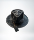 Handmade Skull Hat - Raven